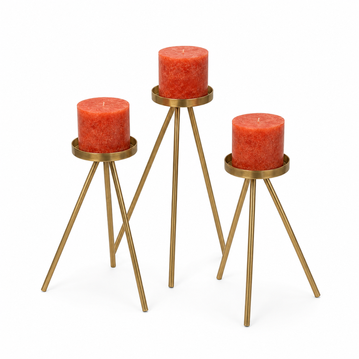 Trio Tealight Candle Stand Set