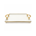 Ivory Luxe Handle Tray