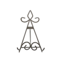 KAIZEN 044 – Ornate Iron Easel Stand