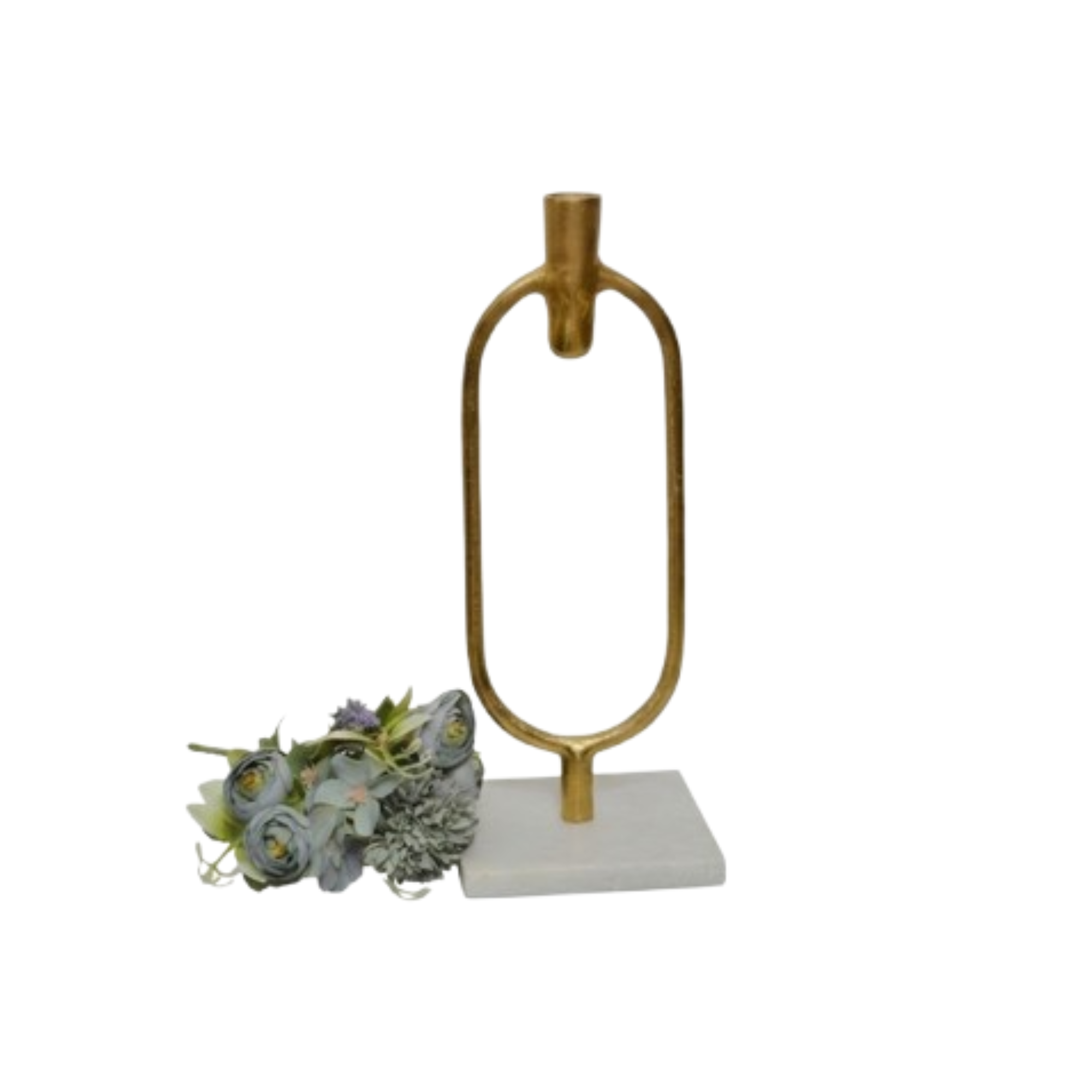 Aurum Loop Gold Candle Stand