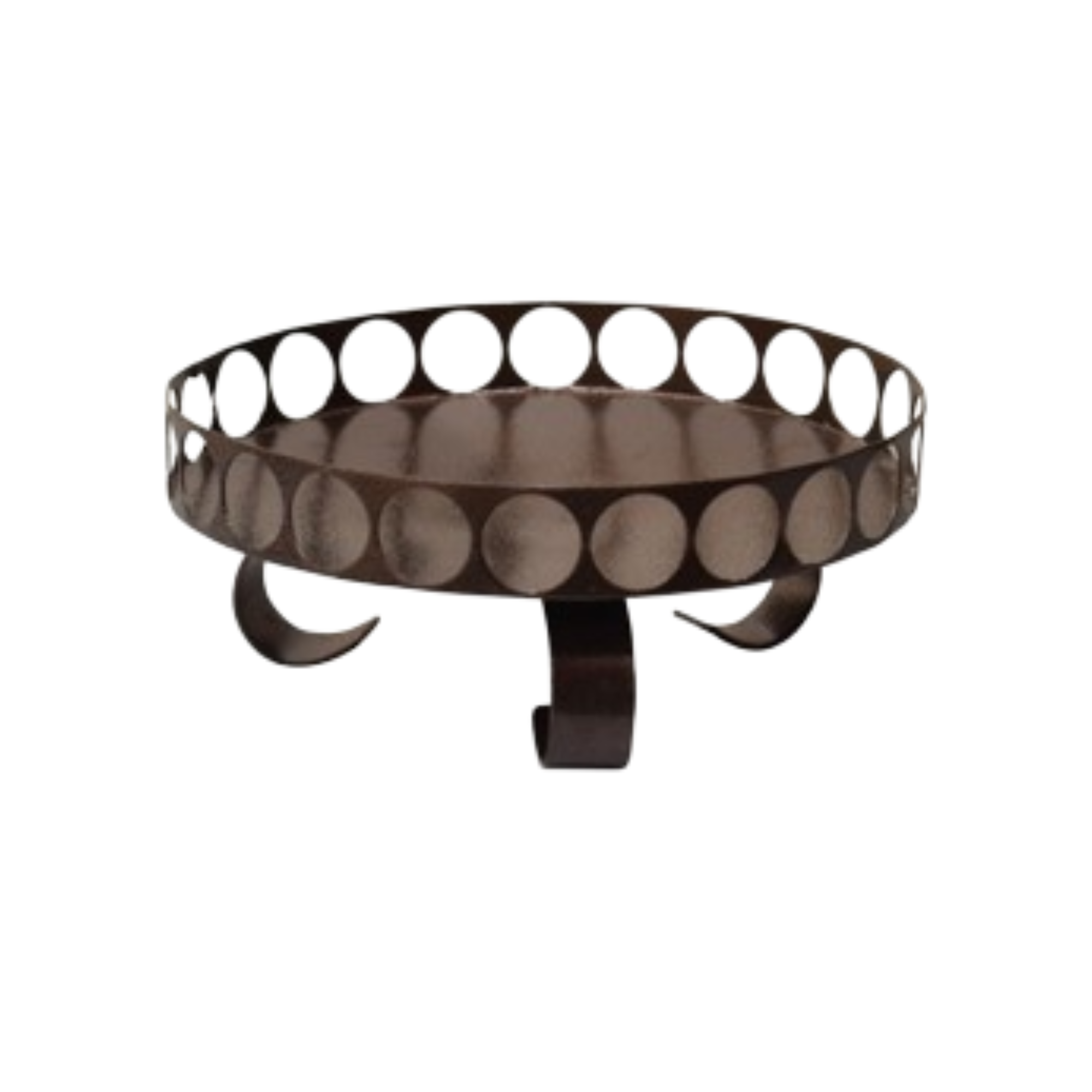 Pedestal Metal Tray