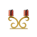 Golden Reverie Candle Holder