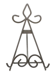 KAIZEN 044 – Ornate Iron Easel Stand